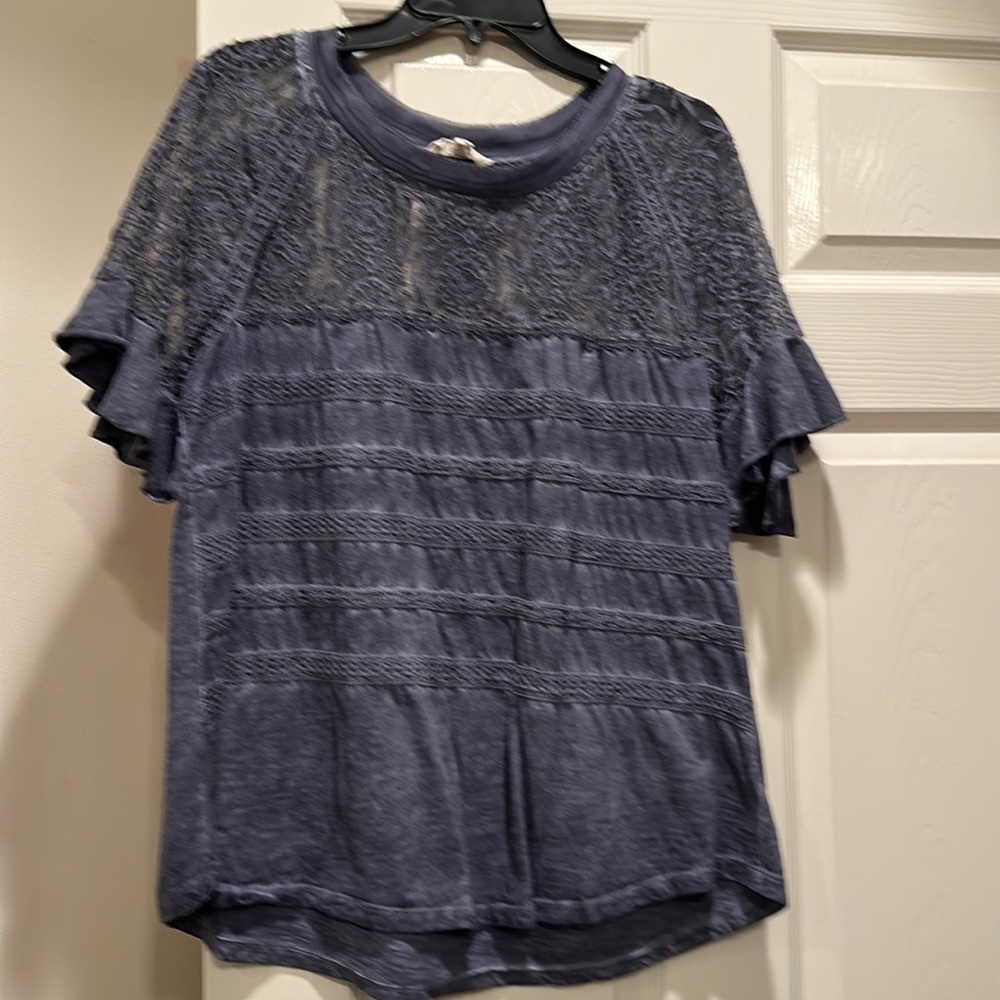 Women’s top with a lot of lace detail